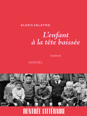 cover image of L'enfant à la tête baissée